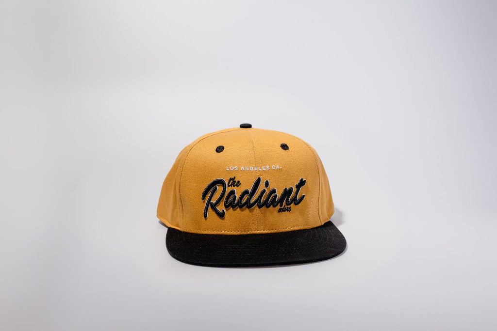 Black & Yellow Radiant Snapback