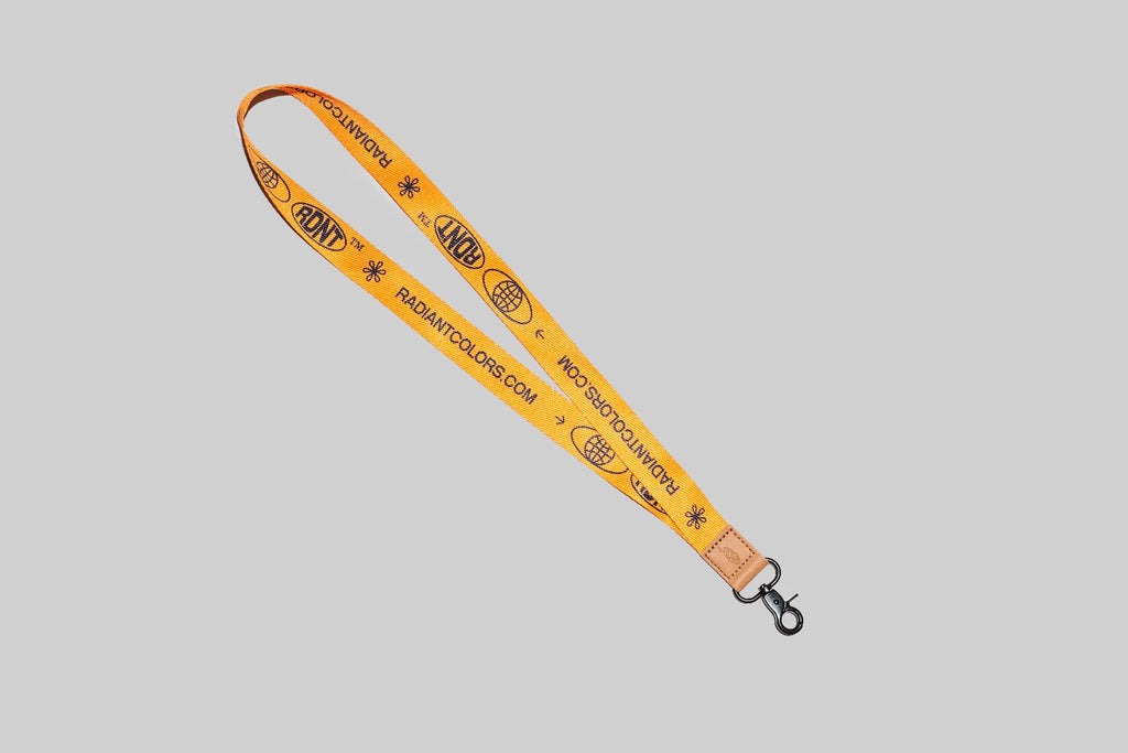 Bright Orange Lanyard